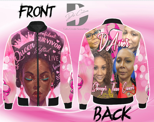 DESIGN MY OWN ALL OVER BOMBER OR HOODIE