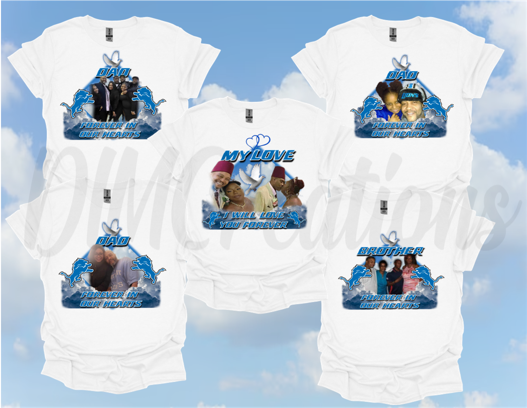 Custom Memorial Sublimation Shirts
