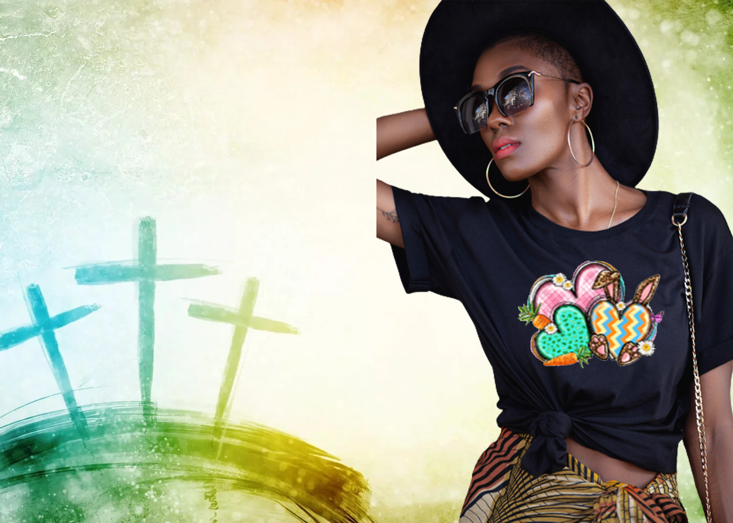 Easter Expressive Tees XOXO