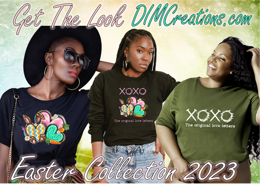 Easter Expressive Tees XOXO