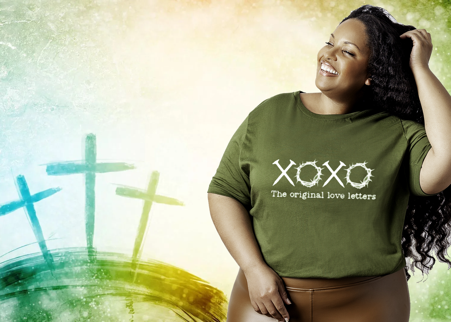 Easter Expressive Tees XOXO