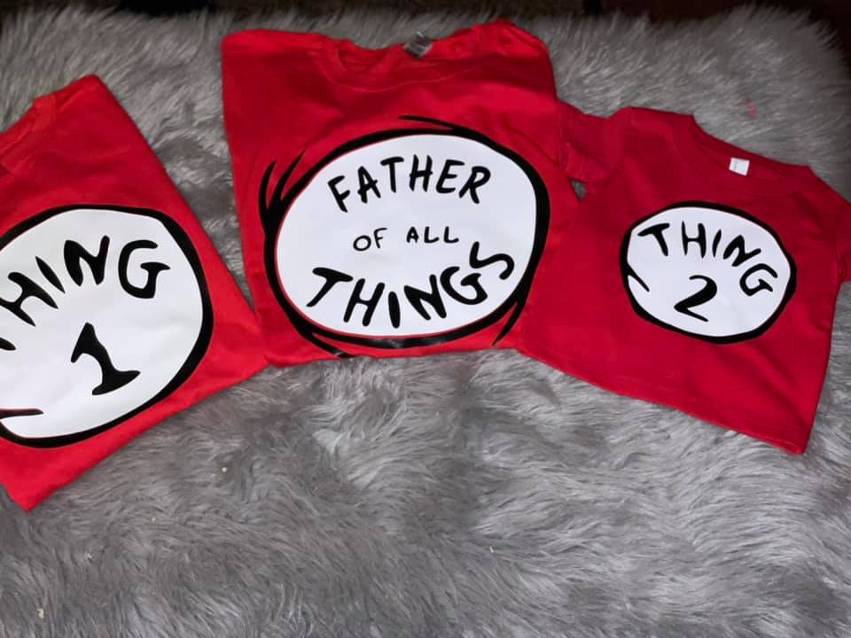 Same Day/ Next day Family Style T-Shirt (Set of 3 Tshirts)
