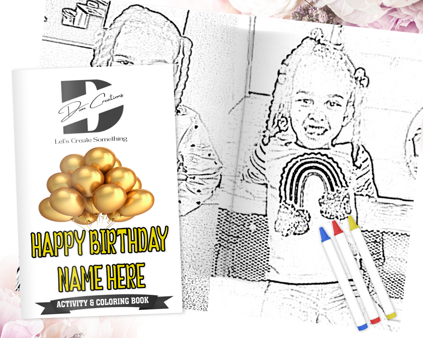 Custom Coloring Book