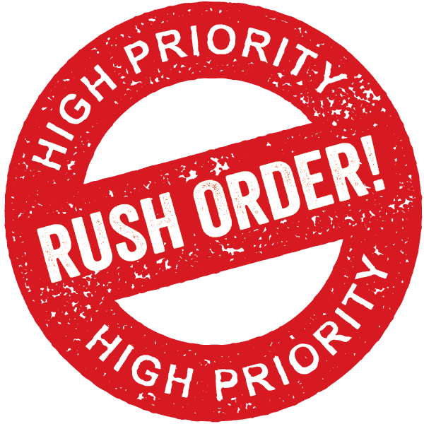Standard Rush Order Fee
